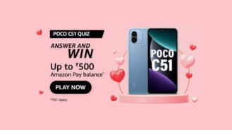 Amazon POCO C51 Quiz Answers and Win Rs.500