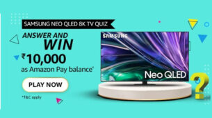 Amazon Samsung Neo QLED 8K TV Quiz