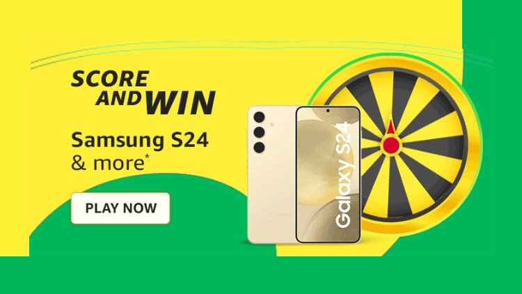 Amazon Score-and-Win-Samsung-S24 quiz