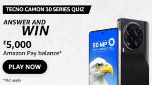 Amazon Tecno Camon 30 Series 5G Quiz