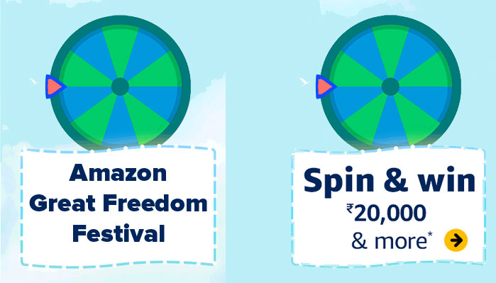 Great Freedom Festival Spin and Win