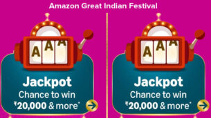 Amazon Great Indian Festival Jackpot Quiz Answer