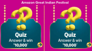 Amazon Great Indian Festival Quiz Answer