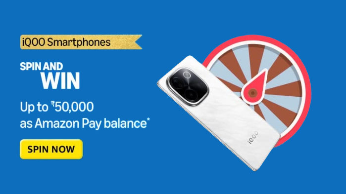 Amazon IQOO Smartphones Spin and Win Answer