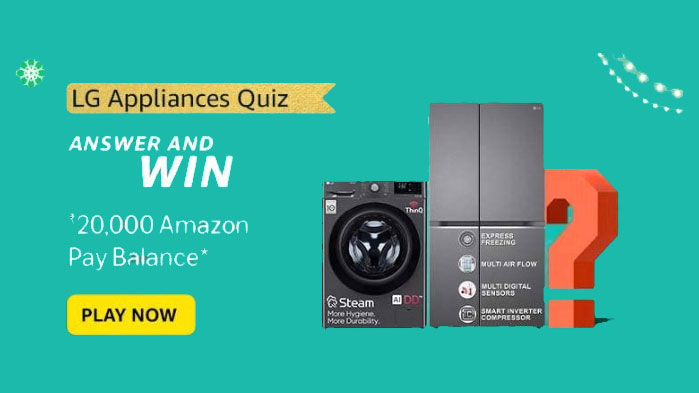 Amazon LG Appliances Quiz Answers