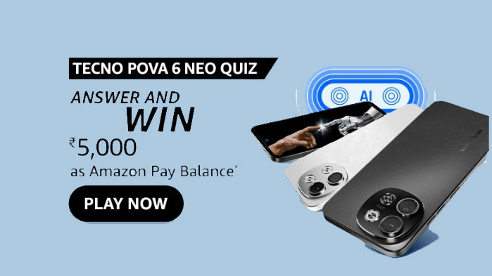 Amazon Tecno Pova 6 Neo Quiz Answers